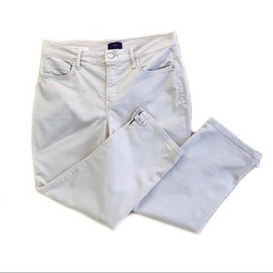NYDJ Khaki Capri Pants Size 4